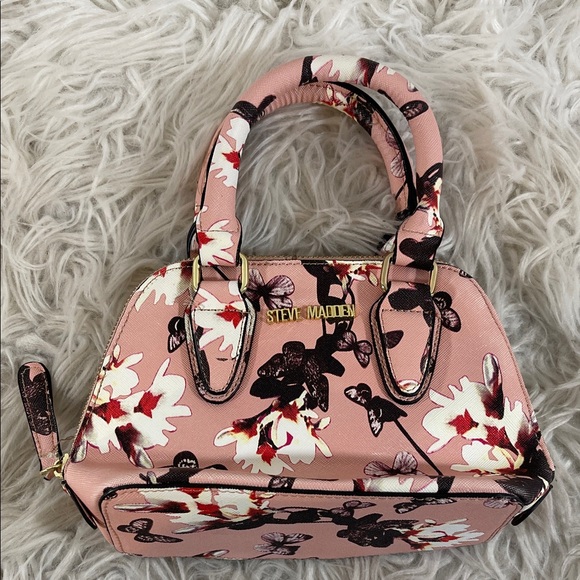 Steve Madden Handbags - STEVE MADDEN Floral & Butterfly Mini Purse Bag